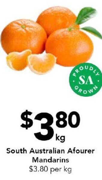 Drakes South Australian Afourer Mandarins offer