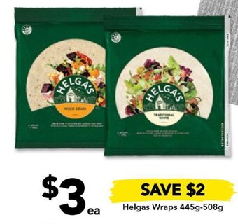 Drakes Helgas Wraps 445g-508g offer
