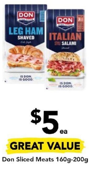 Drakes Don Sliced Meats 160g-200g offer