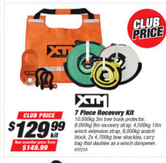 SuperCheap Auto XTM 7 Piece Recovery Kit offer