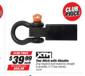 SuperCheap Auto XTM Tow Hitch with Shackle offer