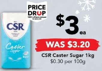 CSR Caster Sugar 1kg