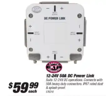 SuperCheap Auto KT 12-24V 50A DC Power Link offer
