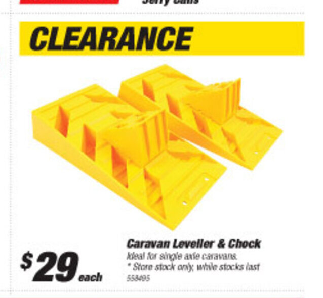 Caravan Leveller & Check offer at SuperCheap Auto