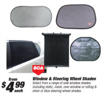 SuperCheap Auto SCA Window & Steering Wheel Shades offer