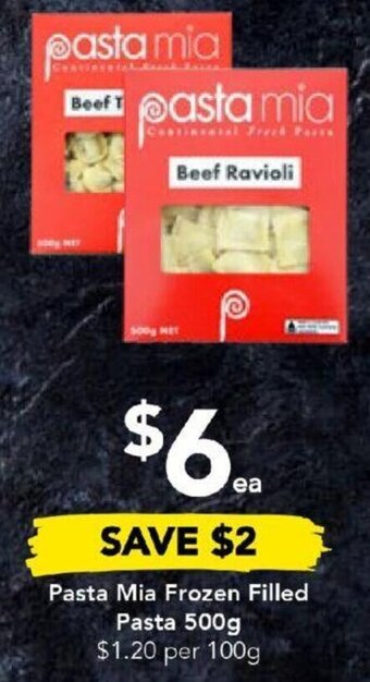 Drakes Pasta Mia Frozen Filled Pasta 500g offer