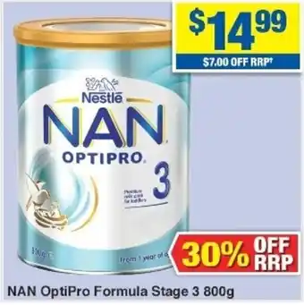 NAN OptiPro Formula Stage 3 800g