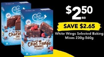 Drakes White Wings Selected Baking Mixes 230g-560g offer