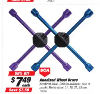 SuperCheap Auto SCA Anodized Wheel Brace offer