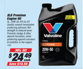 SuperCheap Auto Valvoline XLD Premium Engine Oil 20W-50 offer