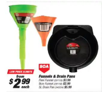 SuperCheap Auto SCA Funnels & Drain Pans 9cm Funnel offer
