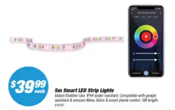 SuperCheap Auto 5m Smart LED Strip Lights offer