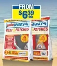 My Chemist Pain Away Heat Patches offer