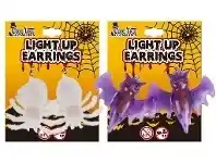 The Party People Shop Earrings - LED Spider & Bat Assorted offer