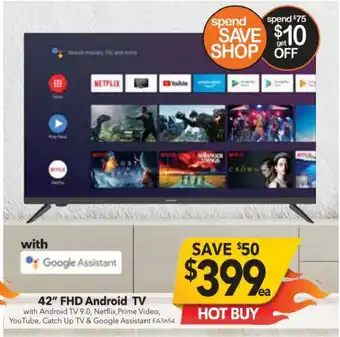 Cheap as Chips 42" FHD Android TV offer