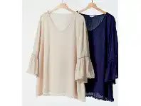 Harris Scarfe Khoko Plus Lace Insert Top offer