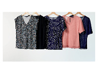 Harris Scarfe Savannah Lace Detail Vee Neck Top offer