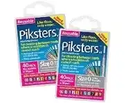 Cincotta Chemist Piksters Interdental Brush Size 0 Grey 40 Pack offer