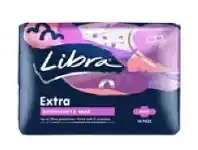 Libra Pads Extra Goodnights Wings 10 Pack