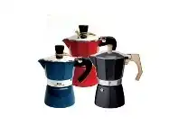 Harris Scarfe Coffee Culture Coffee Maker 6 Cup Blue, Black or Red offer
