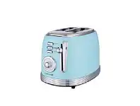 Harris Scarfe Smith+Nobel Retro Design 2 Slice Toaster Blue offer