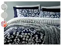 Harris Scarfe Shaynna Blaze Assorted Printed Cotton Quilt Cover Set offer