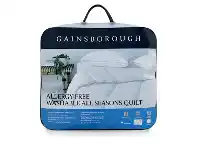 Harris Scarfe Gainsborough Check Wool Blend Blanket QB/KB offer