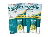 Nasonex 140 Metered Spray Twin Pack