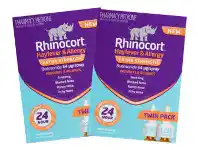 Rhinocort Nasal Spray 64mcg 120 Dose Twin Pack