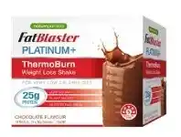 Naturopathica Fat Blaster Platinum+ ThermoBurn Weight Loss Shake Chocolate 14 x 50g