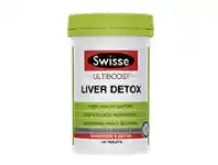Cincotta Chemist Swisse Ultiboost Liver Detox 120 Tablets offer