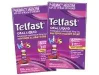 Cincotta Chemist Telfast Kids Hayfever Allergy Relief Oral Liquid 150ml offer