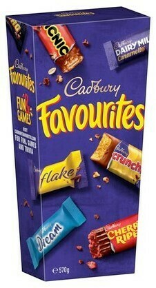 IGA Cadbury Favourites 570g Selected Varieties offer