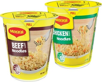 IGA Maggi Cup Noodles 58-65g Selected Varieties offer