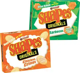 IGA Arnott’s Shapes 160-190g Selected Varieties offer
