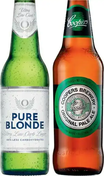 IGA Pure Blonde or Coopers Pale Ale 24 Pack offer
