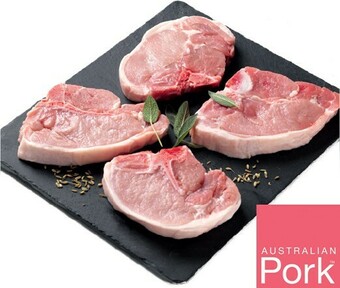 IGA Australian Pork Midloin Chops offer