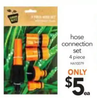 Cheap as Chips Hose Connection Set 4 Piece offer