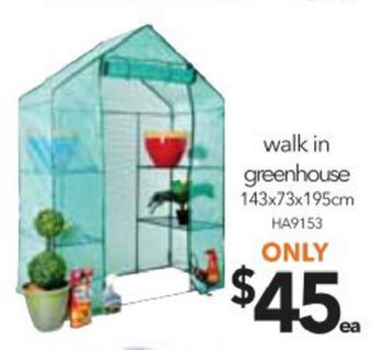 Cheap as Chips Walk In Greenhouse offer