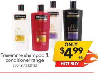 Tresemmé Shampoo & Conditioner Range 700ml