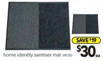 Cheap as Chips Home Identity Sanitiser Mat offer