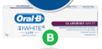 Woolworths Oral-B 3D White Luxe Toothpaste 95g offer