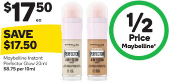 Woolworths Maybelline Instant Perfector Glow 20ml offer