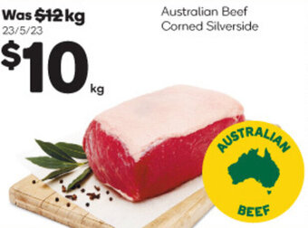 Woolworths Australian Beef Corned Silverside offer