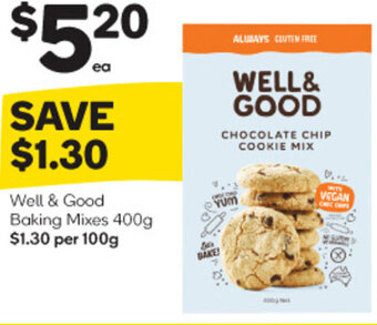 Well & Good Baking Mixes 400g