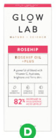 Woolworths Glow Lab Rosehip Oil + Plus 20ml offer