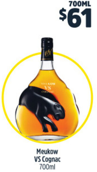 Meukow VS Cognac 700ml