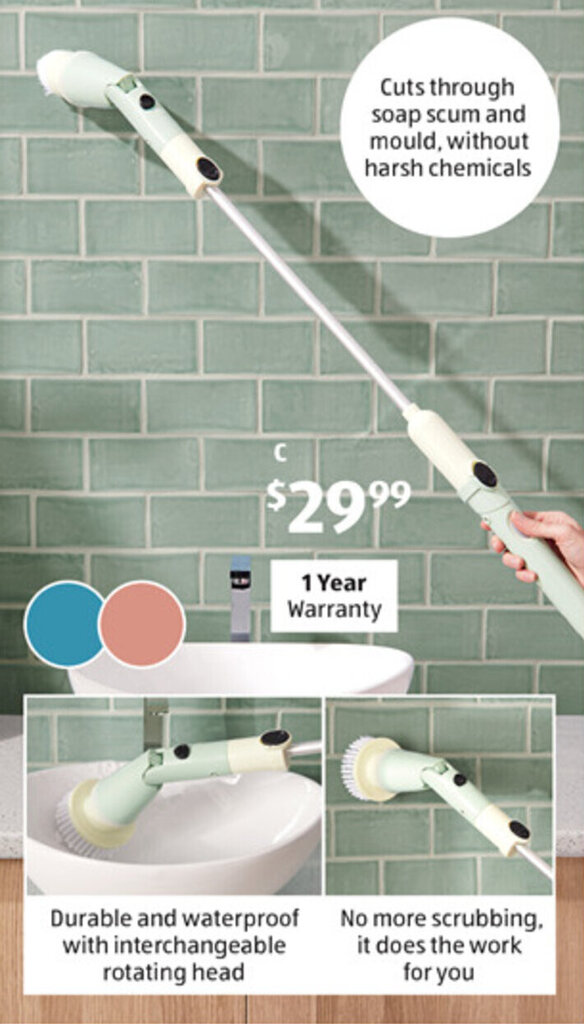 Tornado Cleaning Brush offer at ALDI