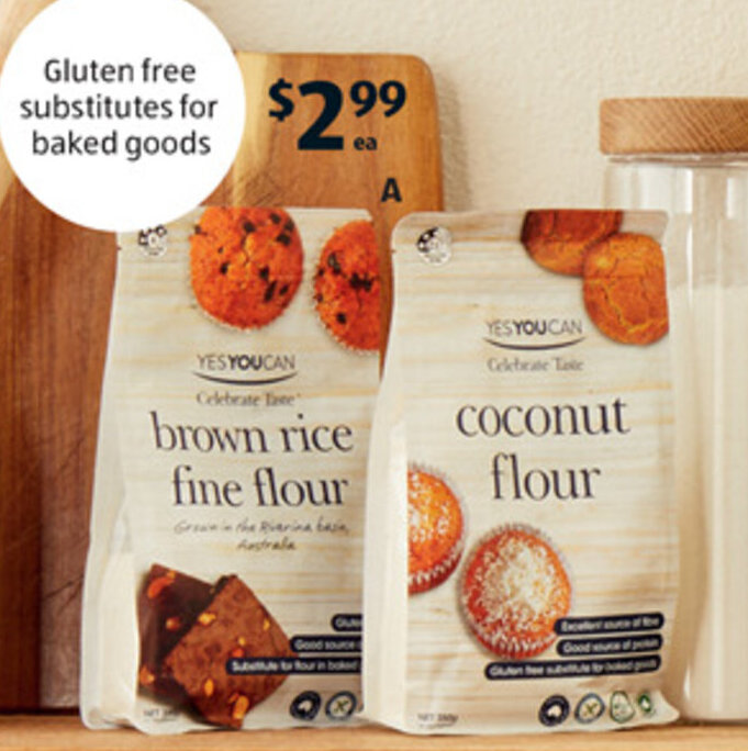 Yes You Can Plant Based Flours 350g offer at ALDI