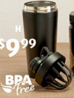 ALDI Double-Walled Stainless Steel Shaker Bottle offer